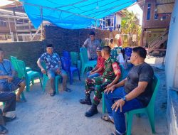 Pererat Silaturahmi, Babinsa Koramil-08 Kodim 1404/Pinrang Komsos Dengan Tokoh Masyarakat