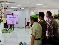 Kasiter Kasrem 092/Maharajalila Hadiri Pelantikan Pimpinan Daerah PPM LVRI Prov. Kaltara