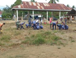 Aksi Bersih-Bersih Pasar, Kodim 1412/Kolaka Karya Bhakti Bersama Masyarakat
