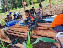 Wujudkan Kepedulian Kepada Warganya, Babinsa Sidey Ingatkan Warga Untuk Jaga Kesehatan