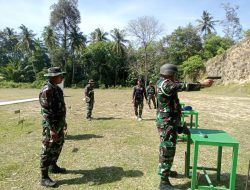 Kodim 0102/Pidie Gelar Latihan Menembak Pistol untuk Peningkatan Profesionalisme Prajurit