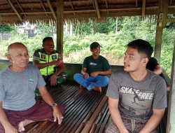 Babinsa Delima Jalin Keakraban dan Sampaikan Pesan Kamtibmas di Desa Mesjid Beuah