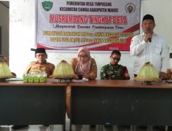 Babinsa Ramil 1422-03 / Camba Hadiri Musrenbang Desa Timpuseng