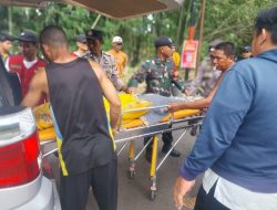 Babinsa Ramil 1422-05/Tompobulu Koordinasi Evakuasi Korban Tenggelam di Desa Pucak