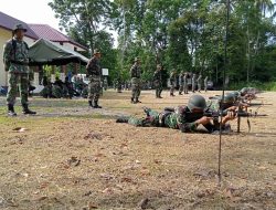 Kodim 0102/Pidie Kembali Gelar Latihan Menembak untuk Tingkatkan Kesiapan Prajurit