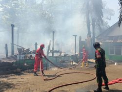 Babinsa Ramil 1422-05/Tompobulu Laporkan Kebakaran di Wisata Farm Tauching, Kerugian Capai 200 Juta Rupiah
