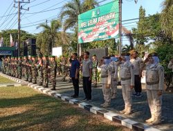 Kodim 1422/Maros Gelar Upacara Pengibaran Bendera 17-an Bulan September 2024