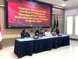 Kemenkumham Jateng Gelar Monitoring dan Verifikasi RKT B09 pada UPT Nusakambangan & Cilacap