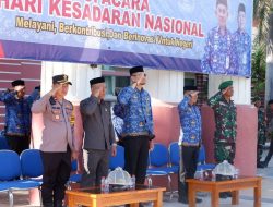 Danramil 1425-01 Binamu Selaku Paup Pada Upacara Peringatan Hari Kesadaran Nasional