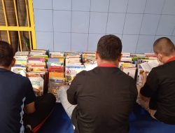 Tingkatkan Literasi WBP, Rutan Salatiga Gandeng Dinpersip Kota Salatiga
