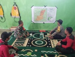 Babinsa Sungai Terik Laksanakan Patroli Gabungan Terkait Bahaya Karhutla