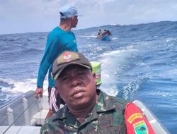 Babinsa koramil 1805-01/Waisai Selamatkan para korbang laut