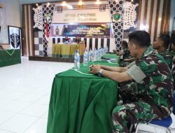 Kodim 0102/Pidie Terima Kunjungan Tim Verifikasi Korem 011/Lilawangsa Jelang Sertijab Dandim