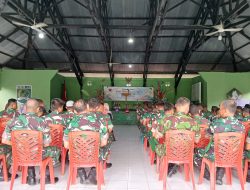 Kodim 1424/Sinjai Menggelar Peringatan Maulid Nabi Muhammad SAW Tahun 1446 H/2024 M