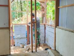 Babinsa Koramil 1422-02 Bantimurung Pantau Progres Rehab RTLH Triwulan III Tahun 2024