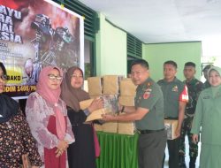 Kodim 1405/Parepare Gelar Berbagai Kegiatan Sosial dalam Rangka HUT TNI Ke-79