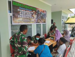 “Danrem 181/PVT Hadiri Bhakti Kesehatan dan Vicon Bersama Panglima TNI Sambut HUT TNI ke-79”