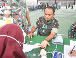 Kodim 0102/Pidie Gelar Bakti Sosial dan Kesehatan dalam Rangka Peringatan HUT TNI ke-79