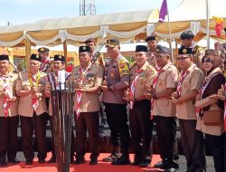 Pasiter Kodim 0102/Pidie Hadiri Upacara Peringatan Hari Pramuka ke-63 : Penguatan Peran Pramuka dalam Menjaga NKRI