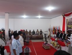 Dandim 1425 Jeneponto Hadiri Pengundian Dan Penetapan Nomor Urut Paslon Bupati dan Wakil Bupati Jeneponto