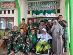 Dandim 1620/Loteng Dampingi Pangdam IX/Udayana Kunjungi Ponpes Qamarul Huda Bagu
