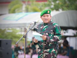 Dandim 0102/Pidie Pimpin Apel Gelar Pasukan Kesiapan Pengamanan Pilkada Serentak 2024