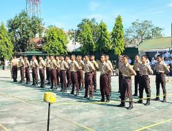 Sambut HUT TNI ke-79, Kodim 1404/Pinrang Gelar Lomba PBB Tingkat Pelajar SMP Dan SMA