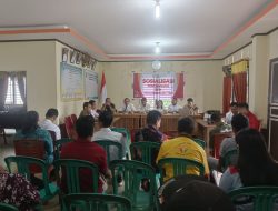 Babinsa koramil 04/Kembayan Hadiri Sosialisasi Pencegahan dan Penanganan Penyakit TBC