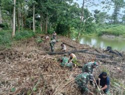 Hijaukan Lingkungan Teduh dan Asri Kodim 1412/Kolaka Karya Bhakti Tanam Ratusan Pohon
