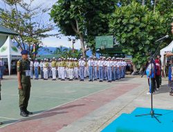 Sambut HUT TNI Ke-79, Dandim 1801/Manokwari Buka Kegiatan Lomba Ketangkasan PBB Antar Pelajar