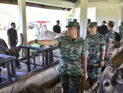 Kunjungan Kerja Kasdam XIV/Hasanuddin Di Wilayah Korem 141/Toddopuli