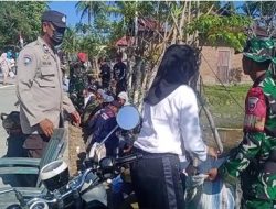Koramil-02/Mattiro Sompe Kodim 1404/Pinrang Bersama Warga Kerja Bakti Membersihkan Saluran Air