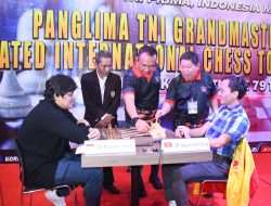 Langkah Pertama Danrem 092/Mrl Awali Pembukaan Panglima TNI Grand Master and Fide Rated International Chess Tournament 2024