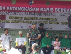 Kodim 0607/ Kota Sukabumi Gelar LKBB Piala Panglima TNI dan Dandim Cup II