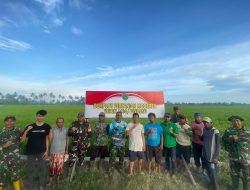 Makin Canggih, Petani Di Kab. Pinrang Dikenalkan Teknologi Drone Oleh Kodim 1404/Pinrang Untuk Pemupukan Padi