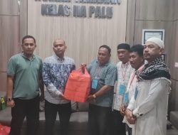 Rutan Palu Terima 500 Paket Makanan Gratis dari Asosiasi Jaga Boga Sulawesi Tengah