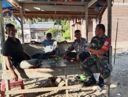 Babinsa Koramil 15/Tiro Tingkatkan Pembinaan Teritorial Melalui Komsos di Desa Dayah Cot