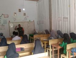 Babinsa Bontocani Berikan Arahan Dan Motivasi Kepada Siswa MAS Al-A’raf Bahong