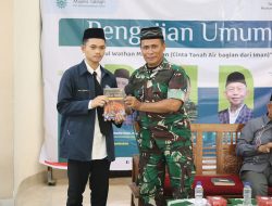 Danramil 04 Mayor Inf Dr. Khaidir Makkasau Membawakan Materi pada Pengajian di Masjid Subulussalam Al-Khoory Unismuh Makassar: “Cinta Tanah Air Bagian dari Iman”
