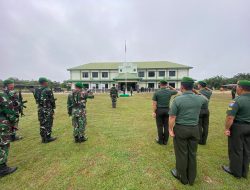 Seluruh Prajurit Jajaran Kodim 1210/Landak Mengikuti Upacara Peringatan Hari Kesaktian Pancasila 1 Oktober