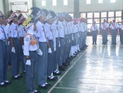 Danrem 181/PVT Brigjen TNI Totok Sutriono Pimpin Pembukaan Lomba PBB Tingkat SMA dan SMP di Kota Sorong