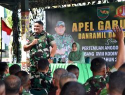 Letkol Inf Johny Nofriady Pimpin Apel Gabungan Danramil Dan Babinsa Tahun 2024