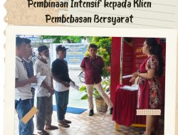 Balai Pemasyarakatan Palu Berikan Pembinaan Intensif kepada Klien Pembebasan Bersyarat