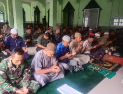 Sambut HUT TNI Ke-79, Kodim 1404/Pinrang Gelar Doa Bersama