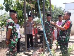 Selaku Dansatgas TMMD Ke 122 TA 2024, Dandim 1425 Jeneponto Tinjau Lokasi Pembuatan Sumur Bor