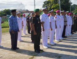 Danrem 181/PVT Menghadiri Ziarah Dalam Rangka Memperingati HUT Ke-79 TNI TA. 2024