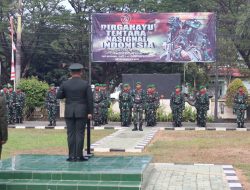Kodim 1422/Maros Gelar Upacara HUT TNI Ke-79 Di Lapangan Upacara Makodim 1422/Maros