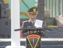 Dandim 1405/Parepare pimpin Upacara memperingati Hari Ulang Tahun (HUT) Tentara Nasional Indonesia (TNI) ke-79