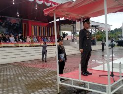 Dandim 0115/Simeulue Pimpin Upacara Peringatan HUT TNI Ke-79 Di Wilayah Kabupaten Simeulue