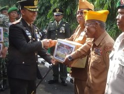 Kodim 0607/Kota Sukabumi gelar Upacara  Peringatan HUT TNI ke 79 tahun 2024